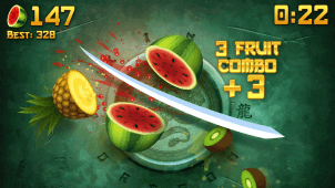 Fruit Ninja ekran görüntüleri