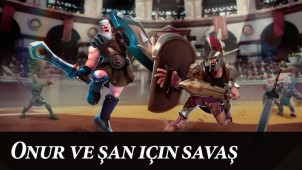 Gladiator Heroes Clash: Dövüş ve strateji oyunu ekran görüntüleri
