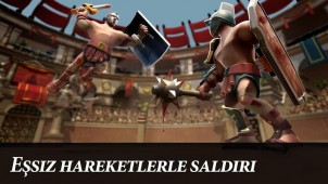 Gladiator Heroes Clash: Dövüş ve strateji oyunu ekran görüntüleri
