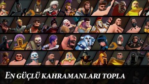 Gladiator Heroes Clash: Dövüş ve strateji oyunu ekran görüntüleri