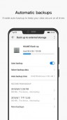 Huawei Backup ekran görüntüleri