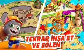 Konuşan Tom Havuzda ekran görüntüleri