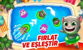 Konuşan Tom Havuzda ekran görüntüleri