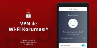McAfee Mobile Security ekran görüntüleri