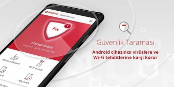 McAfee Mobile Security ekran görüntüleri