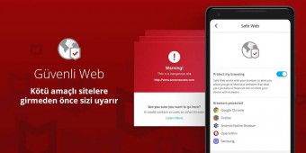 McAfee Mobile Security ekran görüntüleri