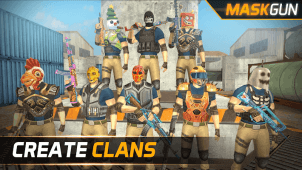 MaskGun - Multiplayer FPS ekran görüntüleri