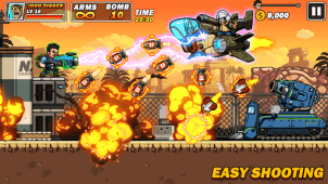 Metal Mercenary 2D Platform Action Shooter ekran görüntüleri