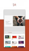 Microsoft PowerPoint ekran görüntüleri
