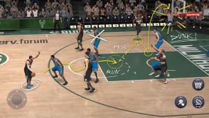 NBA LIVE Mobile Basketball ekran görüntüleri