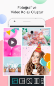 PhotoGrid Video & Photo Editor ekran görüntüleri
