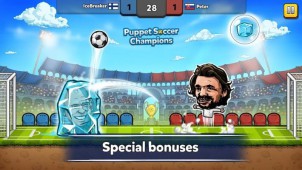 Puppet Soccer: Champs League ekran görüntüleri