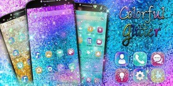 Renkli Glitter Rüya Teması ekran görüntüleri