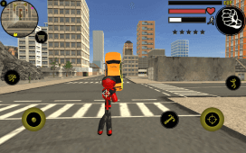 Stickman Rope Hero ekran görüntüleri