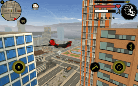 Stickman Rope Hero ekran görüntüleri