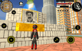 Stickman Rope Hero ekran görüntüleri