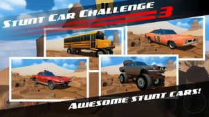 Stunt Car Challenge 3 ekran görüntüleri
