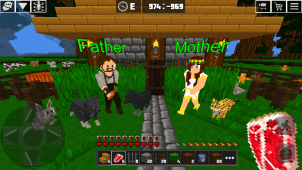 You Craft: Block Mini World 3d ekran görüntüleri