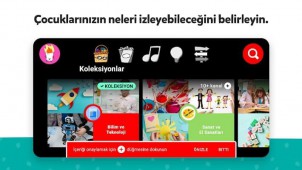 YouTube Kids ekran görüntüleri