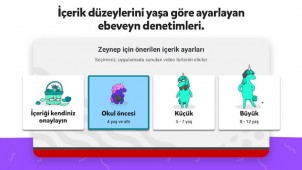 YouTube Kids ekran görüntüleri