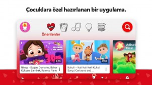 YouTube Kids ekran görüntüleri