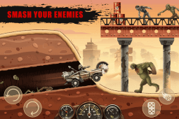Zombie Hill Racing - Earn To Climb ekran görüntüleri