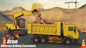 Ağır Buldozer Vinç Matkap Taş ekran görüntüleri