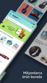 Amazon.com.tr Mobil alışveriş uygulaması ekran görüntüleri