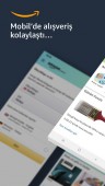 Amazon.com.tr Mobil alışveriş uygulaması ekran görüntüleri