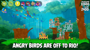 Angry Birds Rio ekran görüntüleri