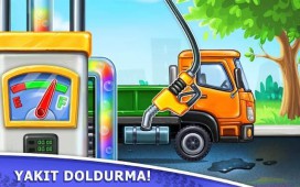 Çocuklar için kamyon oyunları - kepçe oyunları  ekran görüntüleri