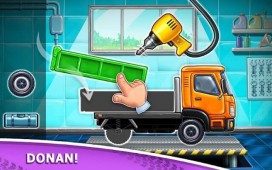 Çocuklar için kamyon oyunları - kepçe oyunları  ekran görüntüleri