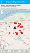 Deprem Bilgi Sistemi 3.0 ekran görüntüleri
