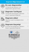 Deprem Bilgi Sistemi 3.0 ekran görüntüleri