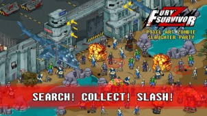 Fury Survivor: Pixel Z ekran görüntüleri