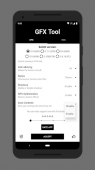 GFX Tool ekran görüntüleri