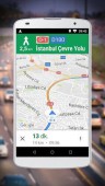Google Maps Go için Navigasyon ekran görüntüleri