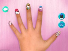 Hello Kitty Nail Salon ekran görüntüleri