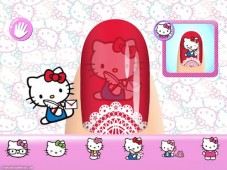 Hello Kitty Nail Salon ekran görüntüleri