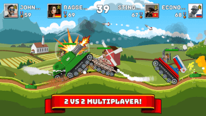 Hills of Steel ekran görüntüleri