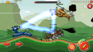 Hills of Steel ekran görüntüleri