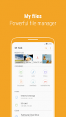 Samsung My Files ekran görüntüleri