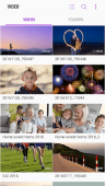 Samsung Video Library ekran görüntüleri