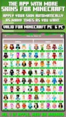 Skins for Minecraft PE & PC ekran görüntüleri