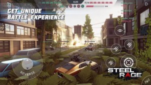 Steel Rage: Mech Cars PvP War ekran görüntüleri