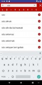 Türkçe Sözlük (TDK) ekran görüntüleri
