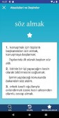 Türkçe Sözlük (TDK) ekran görüntüleri