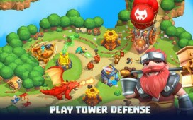 Wild Sky TD: Tower Defense Legends in Sky Kingdom ekran görüntüleri