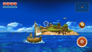 Oceanhorn ekran görüntüleri