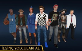 Şehirde Araba ve Taksi Sürme Simülasyon Oyunu 2020 ekran görüntüleri